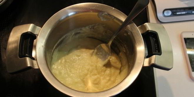 Рецепт дважд запеченное суфле горгонзола и карамелизованная груша