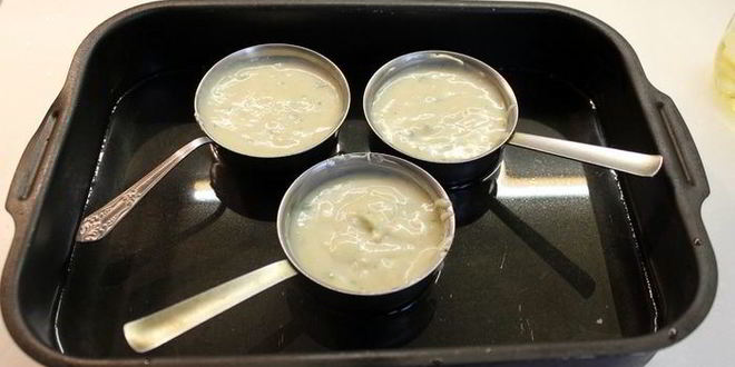 Рецепт дважд запеченное суфле горгонзола и карамелизованная груша