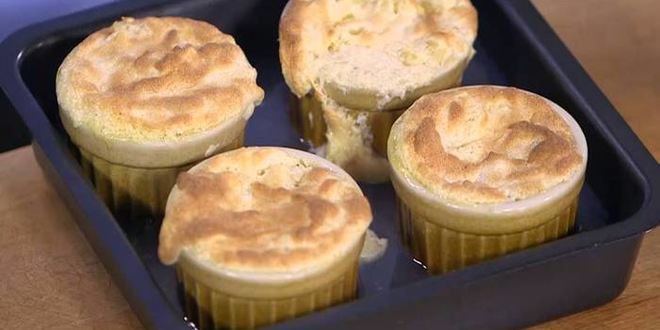 Рецепт кокосового суфле с ананасом