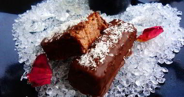 Рецепт Конфет Романтика ночи с миндально-творожным суфле