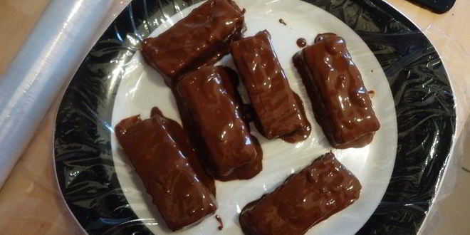 Рецепт конфет романтика ночи с миндально-творожным суфле