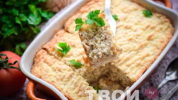 Рецепт Мясного суфле для детей