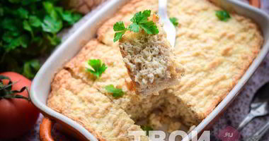 Рецепт Мясного суфле для детей