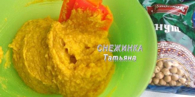 Рецепт нутового суфле