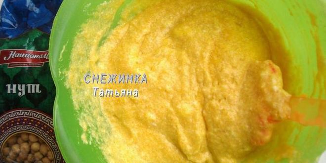 Рецепт нутового суфле