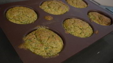 Рецепт Овощного суфле с беконом