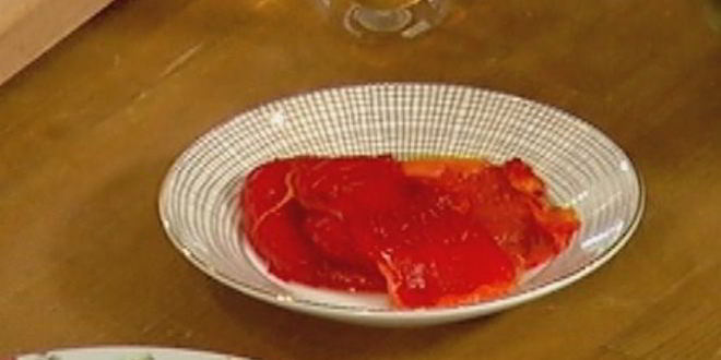 Рецепт овощного суфле с беконом