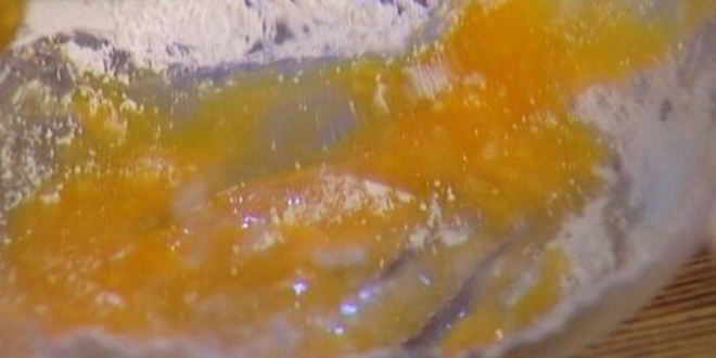 Рецепт сладкого суфле с ягодно-апельсиновым соусом