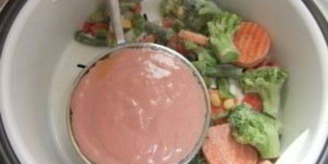 Рецепт суфле из говядины на пару