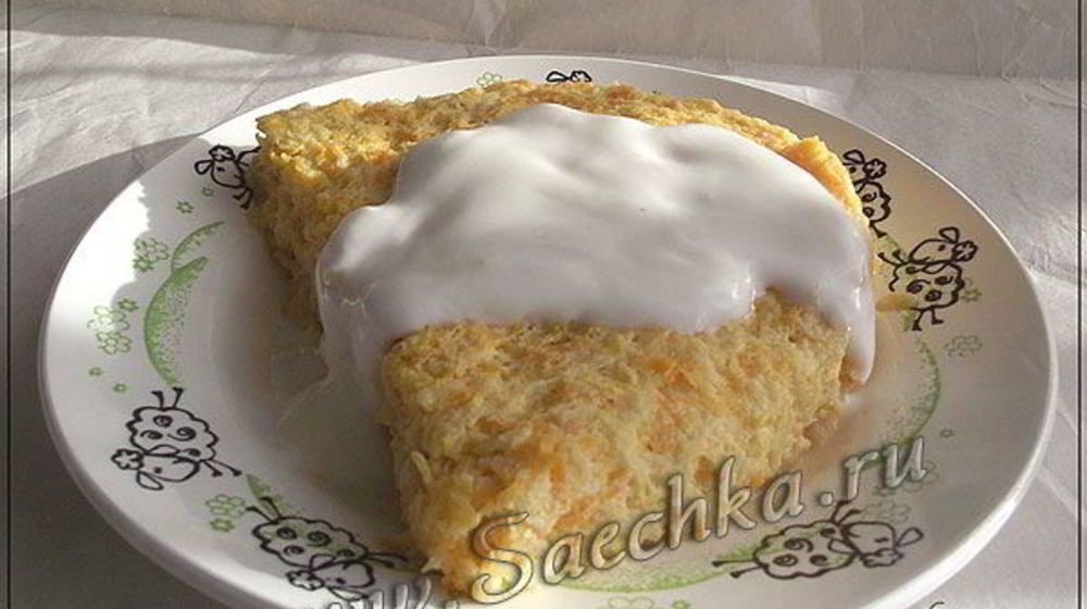 Как приготовить суфле из моркови и яблок