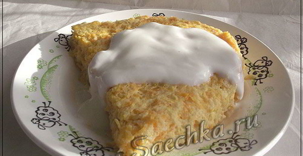 Рецепт суфле из моркови