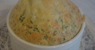 Рецепт Суфле из шпината с пармезаном