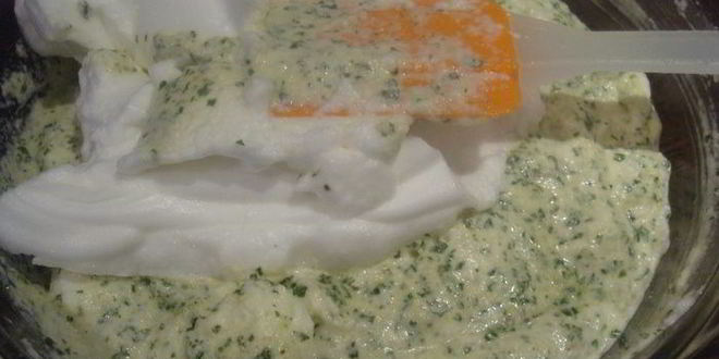 Рецепт суфле из шпината с пармезаном