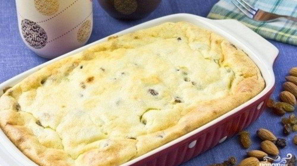 Как приготовить суфле из яблок с манной крупой