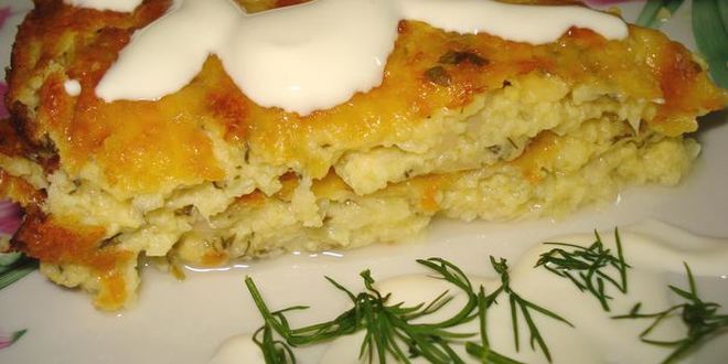 Рецепт суфле кабачкоff