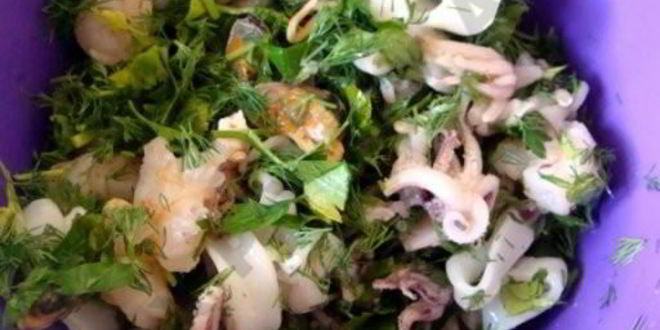 Рецепт суфле морской коктейль