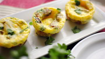 Рецепт Суфле с картофелем и колбасками