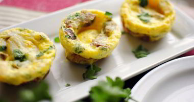 Рецепт Суфле с картофелем и колбасками