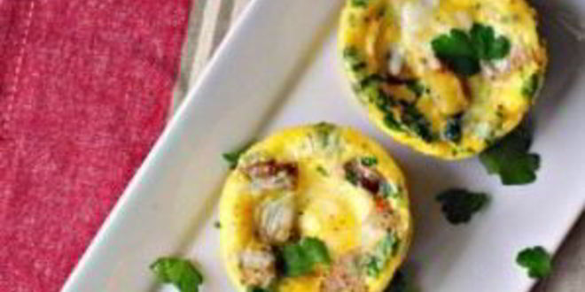 Рецепт суфле с картофелем и колбасками