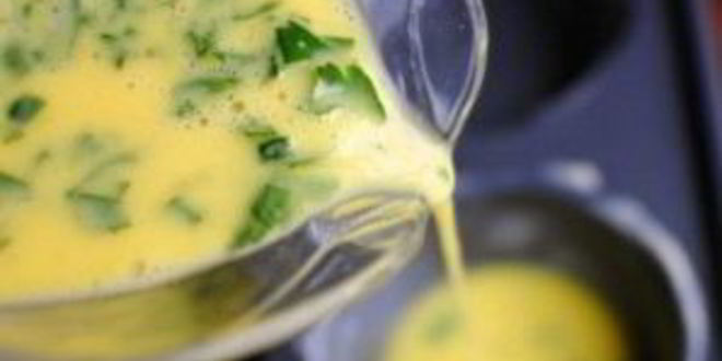 Рецепт суфле с картофелем и колбасками