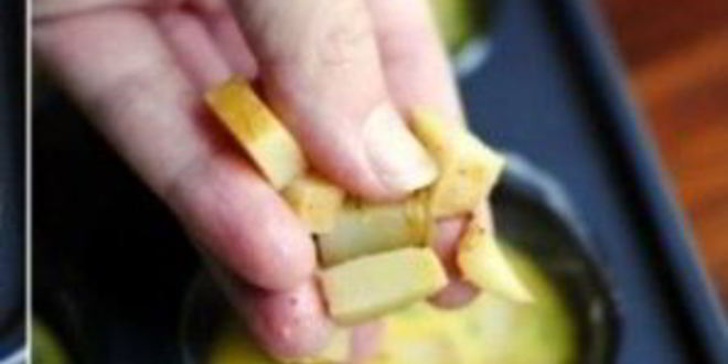 Рецепт суфле с картофелем и колбасками