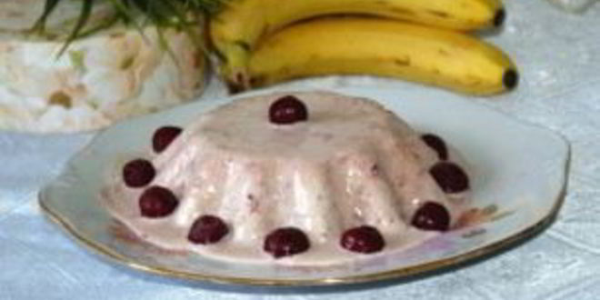 Рецепт суфле с вишней