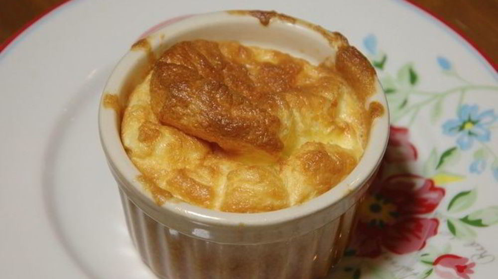 Как приготовить суфле с зеленым горошком