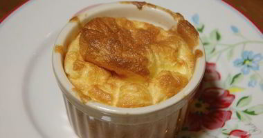 Рецепт Суфле с зеленым горошком