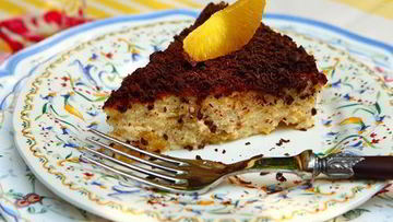 Рецепт Сырного суфле с апельсином и шоколадом