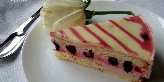 Рецепт торта-суфле ягодного