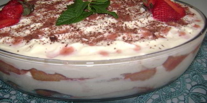 Рецепт клубничного тирамису