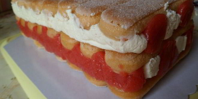 Рецепт клубничного тирамису