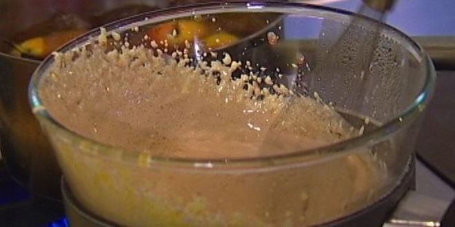 Рецепт шоколадного тирамису с грушей