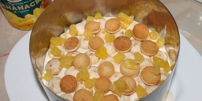 Рецепт тирамису ананасового