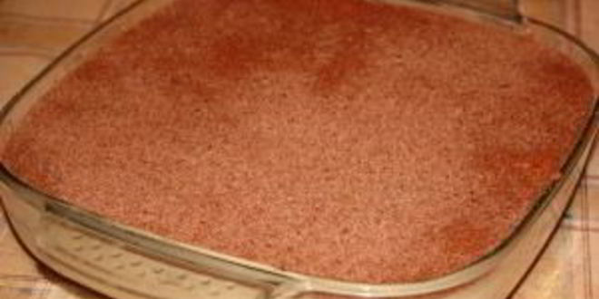 Рецепт тирамису на крахмале