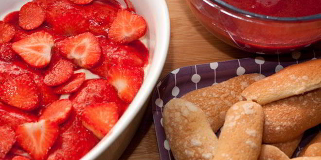 Рецепт тирамису с клубникой