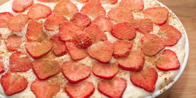 Рецепт тирамису с клубникой