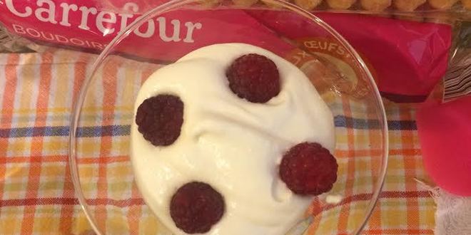 Рецепт тирамису с малиной