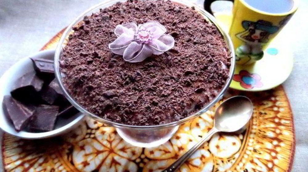 Как приготовить тирамису с шоколадной крошкой