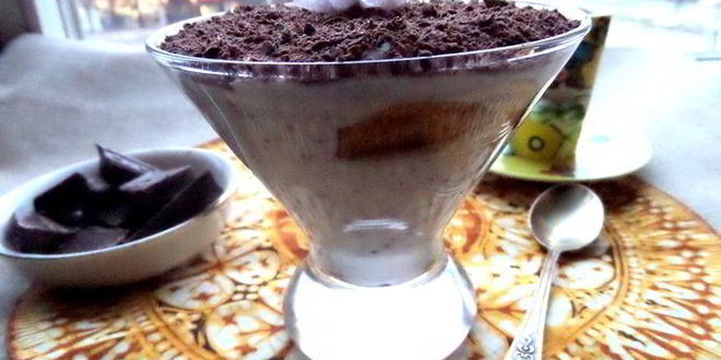 Рецепт тирамису с шоколадной крошкой