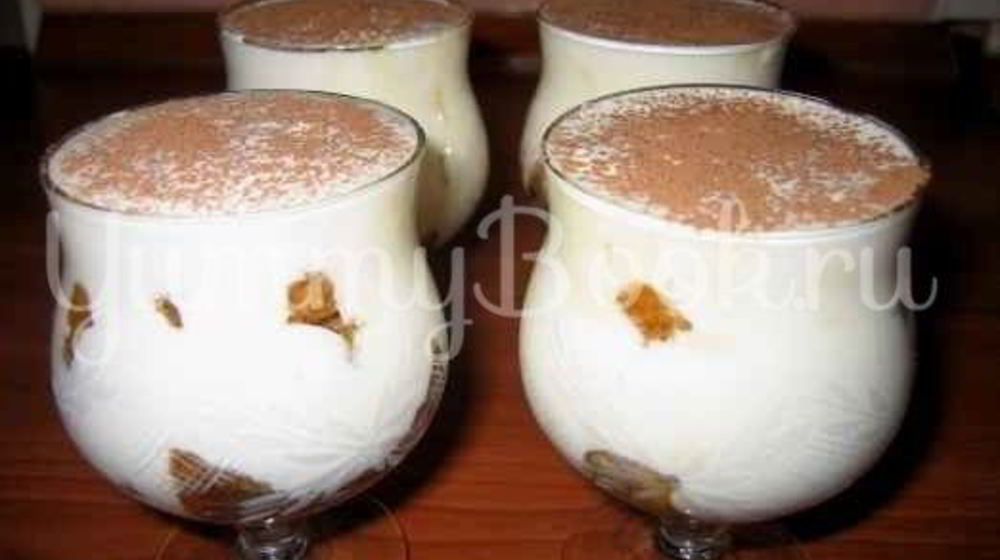 Как приготовить тирамису в бокалах