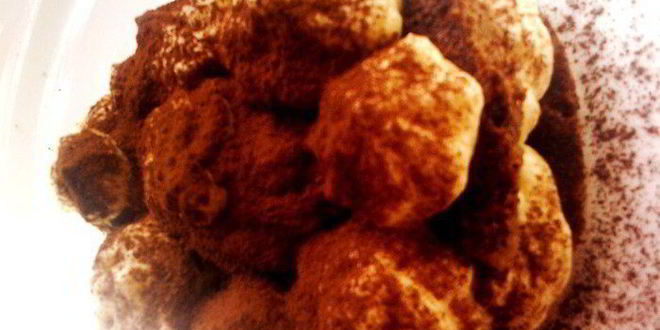 Рецепт тирамису в форме цветка dalia