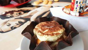 Рецепт Тирамису в шоколадных чашах