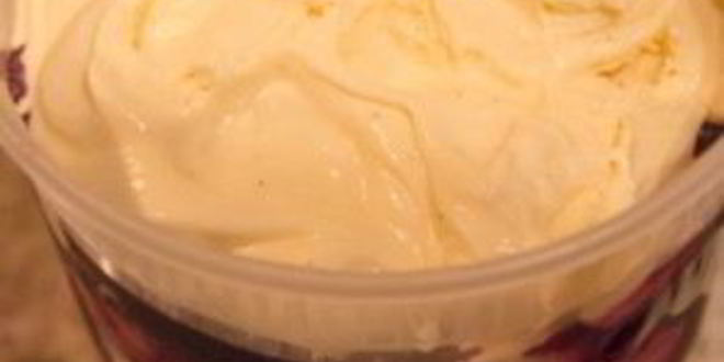 Рецепт ванильного десерта