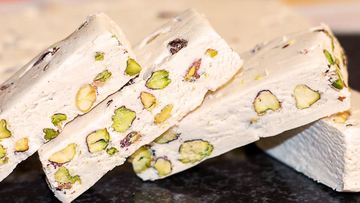 Рецепт Восточных сладостей нуга с орехами