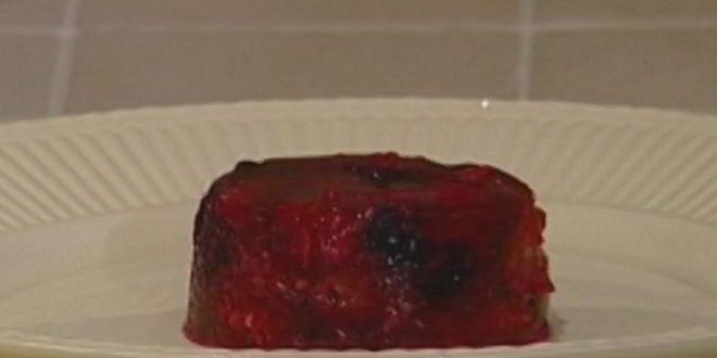 Рецепт ягодного желе с кокосовыми крекерами