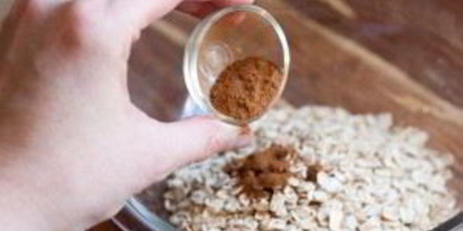 Рецепт запеченных яблок с овсянкой