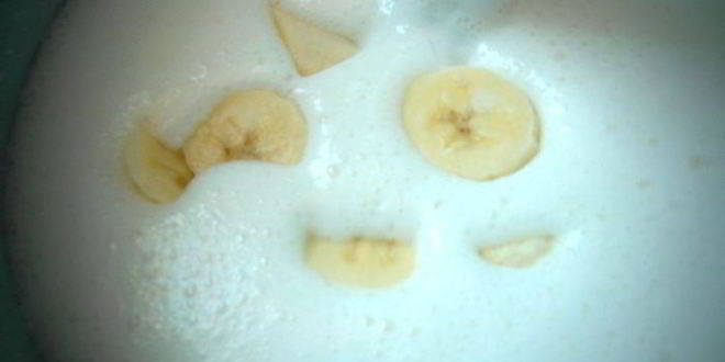 Рецепт бананового десерта зефирка