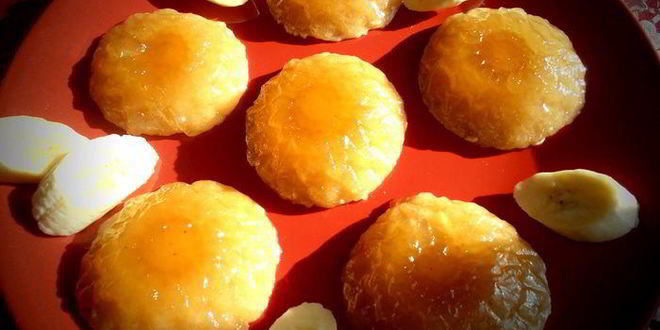 Рецепт бананового десерта зефирка