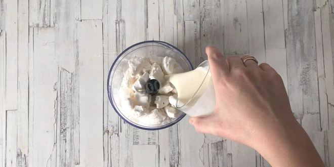 Рецепт фруктов в зефирном креме